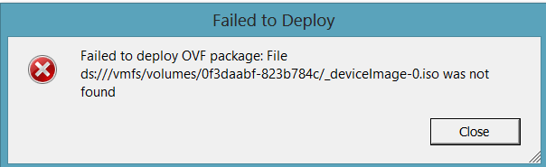 Copy file fails. Format OVF. Делфи failed ошибка. Foundation failed to create the log file. VMWARE ругается на OVF.